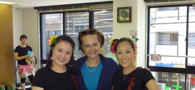 Talleres en Nagoya, marzo de 2011