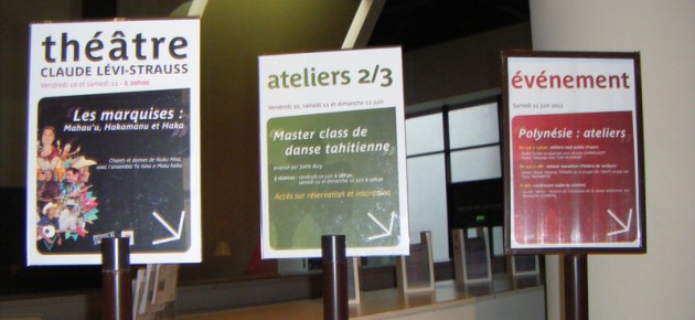 Master classe de danse tahitienne au musée du Quai Branly