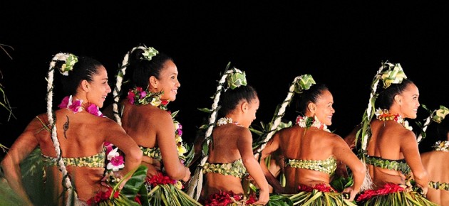 La danza tahitiana