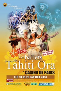 Les ballets de Tahiti Ora janvier 2013
